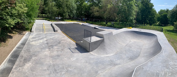 le nouveau skatepark de Eaubonne(95)