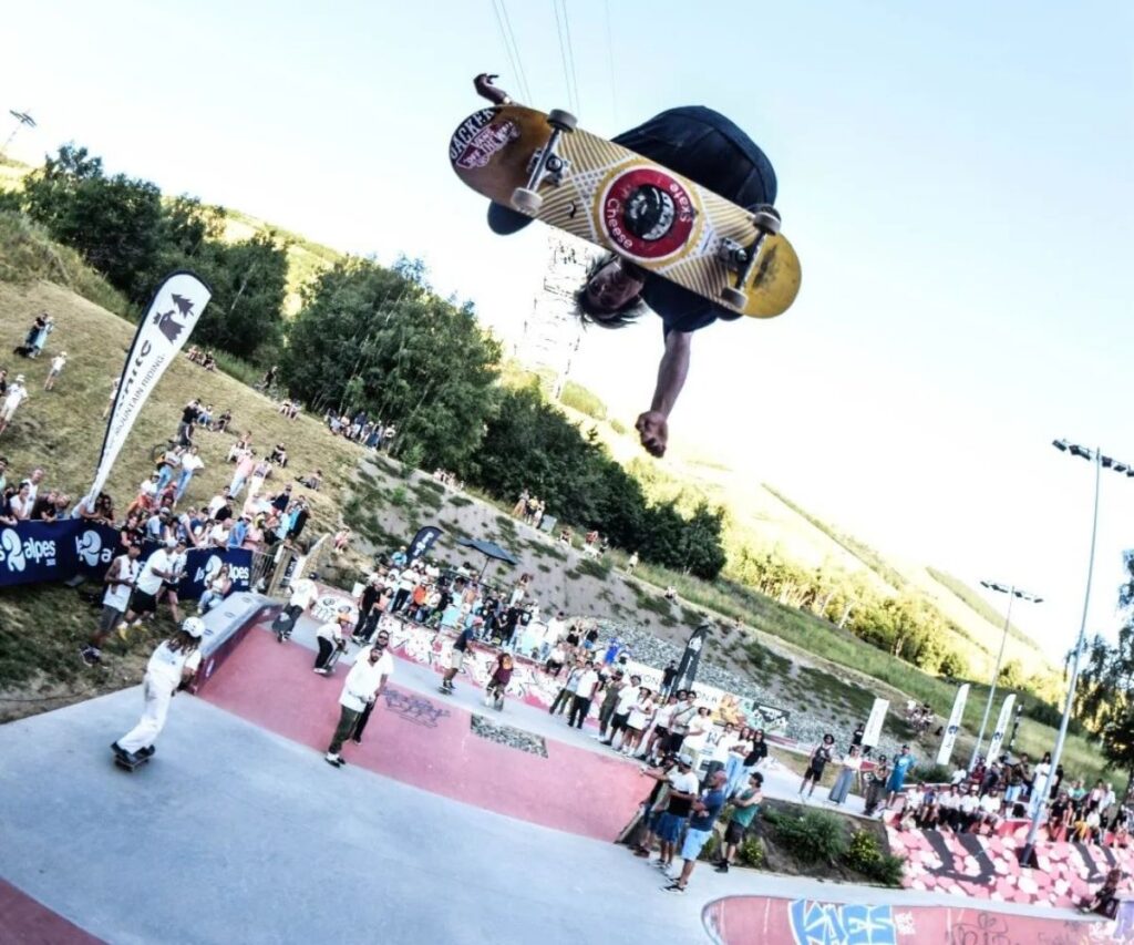 SKATEPARK DEUX ALPES - REALISATION SKATEPARK SERVICE CONSEIL